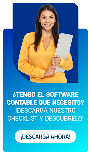 Checklist de evaluación de Software Contable - Barra Lateral