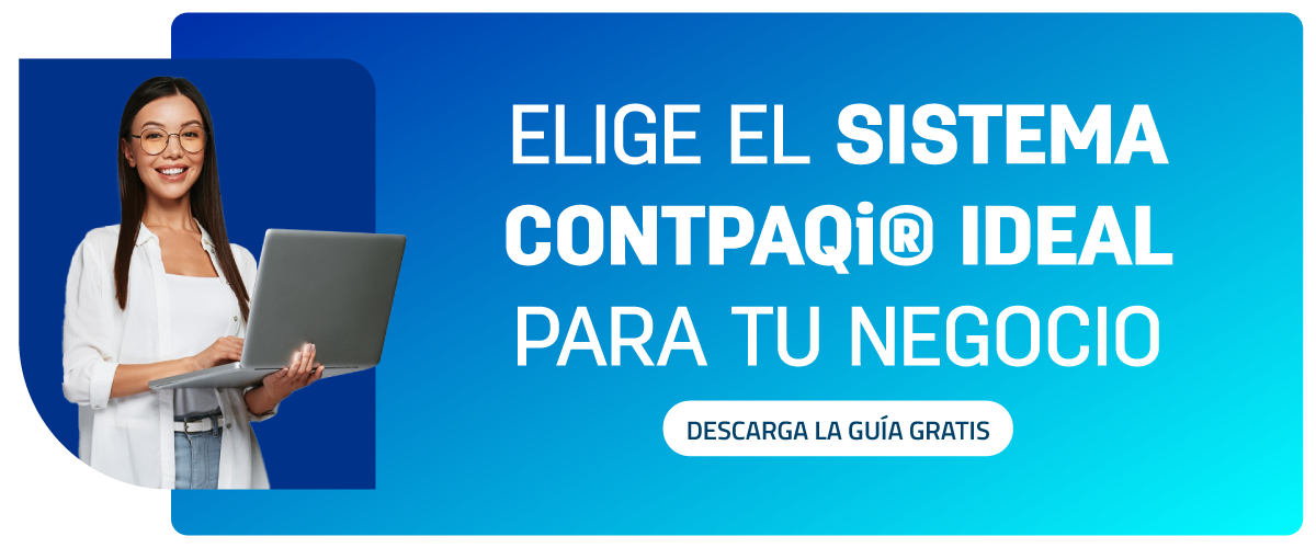 Elige el sistema Contpaqi ideal segun tu negocio - Pie de Página