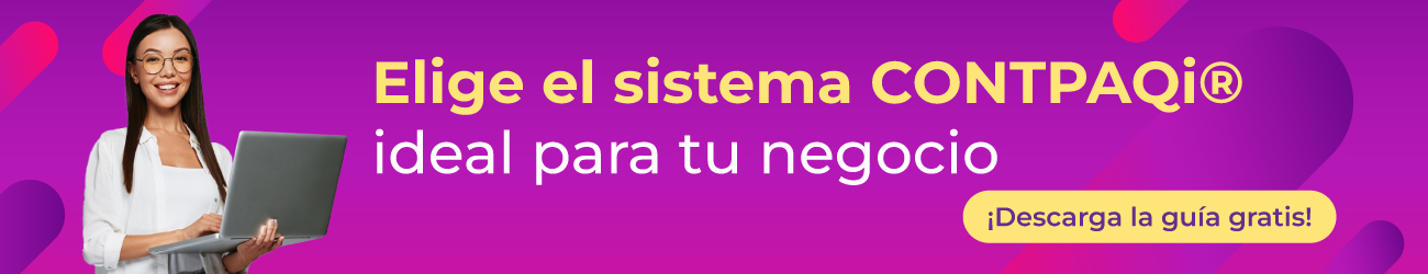 CTA Elige el sistema CONTPAQi ideal según tu negocio