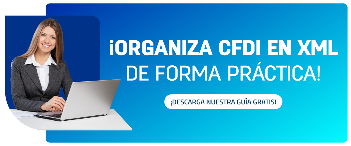 Organización de CFDI y XML desde el SAT - Pie de Página