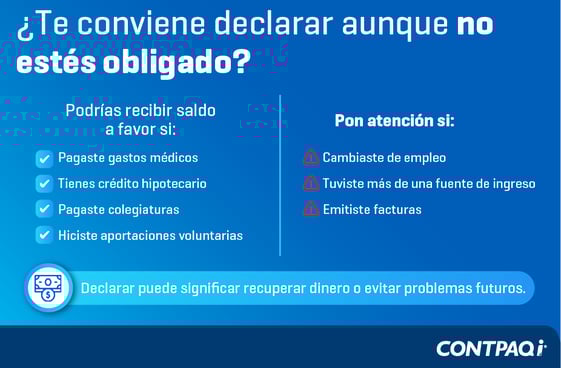 Declaracion anual 2025 Que pasa si no la presentas