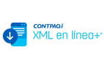 Logo CONTPAQi XML en Línea+®