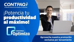 Pieza promoción CONTPAQi Optimiza