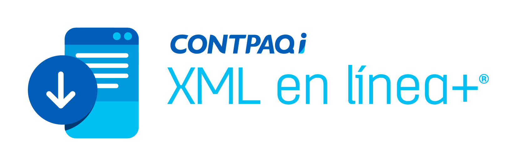 CONTPAQi_submarca_XML en linea+_RGB_A CONTPAQi_submarca_XML en linea+_RGB_A