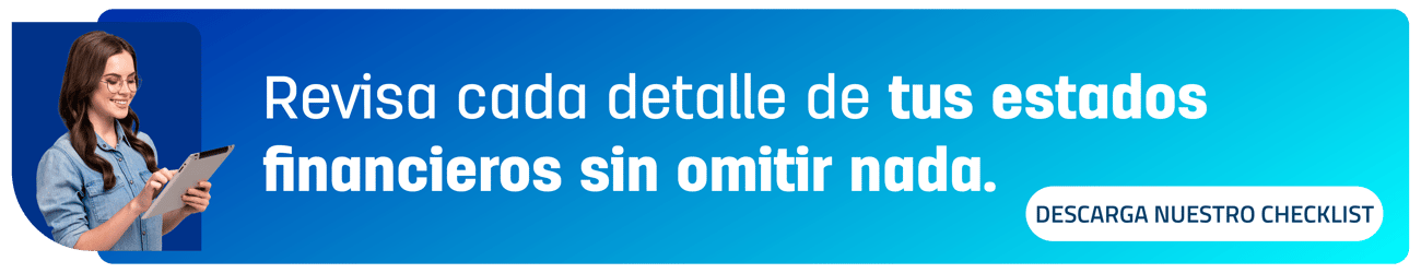 CTA CHECKLIST Elaboración y revisión de estados financieros