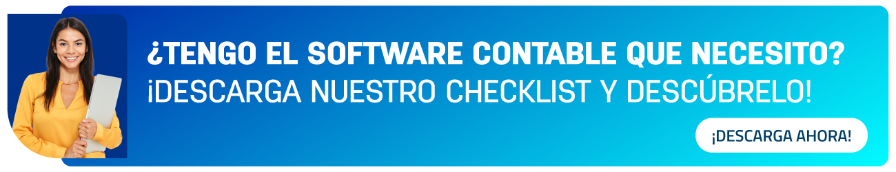 CTA checklist de evaluación software contable