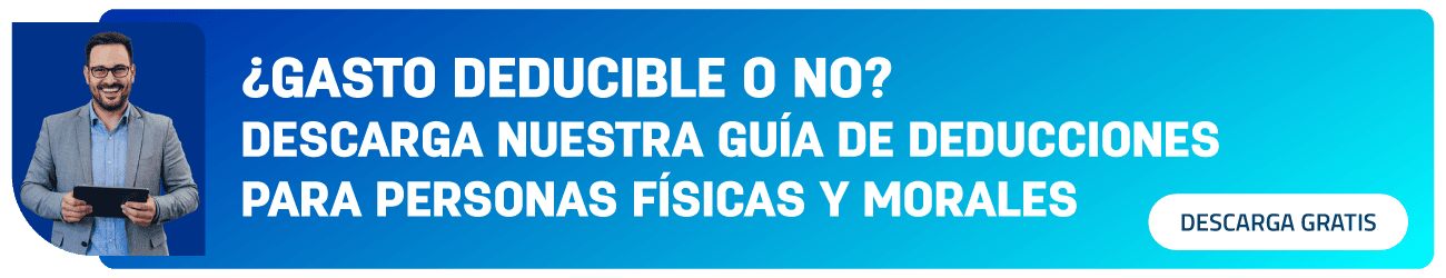CTA Gastos Deducibles y no deducibles 