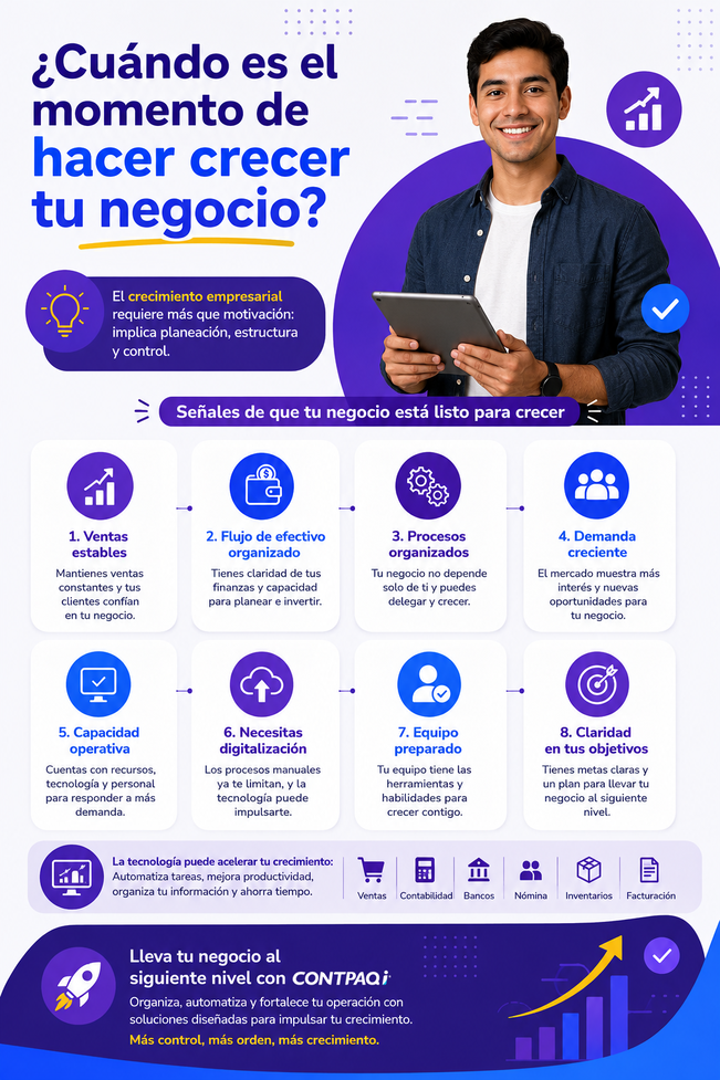cuando es el momento de hacer crecer tu negocio