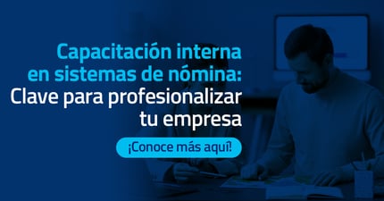 Capacitación interna en sistemas de nómina