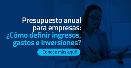 Presupuesto anual para empresas