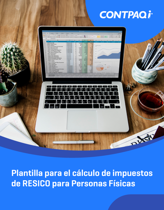 Plantilla para el cálculo de impuestos de RESICO para Personas Físicas Plantilla para el cálculo de impuestos de RESICO para Personas Físicas