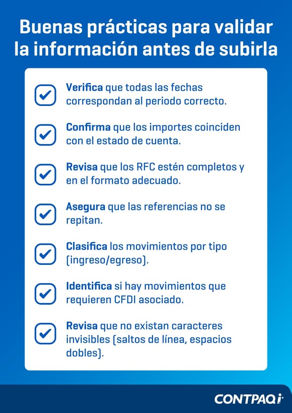 validacion de información bancaria