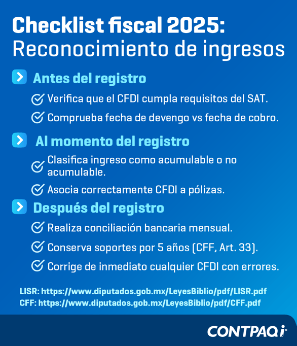 Reconocimiento de ingresos