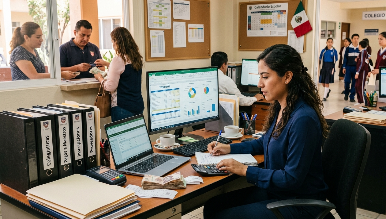 ¿Cómo administrar la tesorería de tu colegio? 