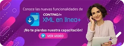 Conoce las nuevas funcionalidades de CONTPAQi XML en Línea+