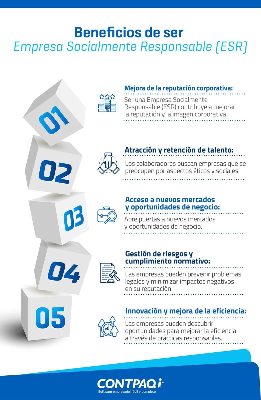 Beneficios de ser una empresa socialmente responsable